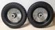 Front & Rear 16 Ww Cycles Baja Tires, 40 Spoke Black Wheels, Mounted & Balanced