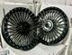 Front & Rear 30 Spokes Alloy Wheel Rim Pair For Royal Enfield Classic Reborn 350