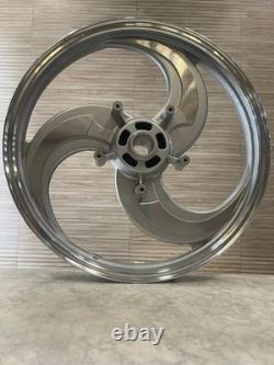 Front & Rear 3 Spokes Alloy Wheel Rim Pair for Royal Enfield Classic Reborn 350