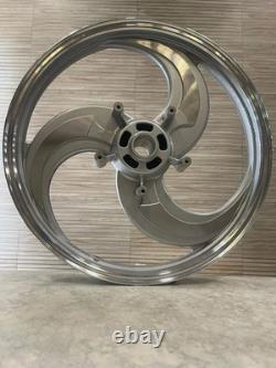 Front & Rear 3 Spokes Alloy Wheel Rim Pair for Royal Enfield Classic Reborn 350