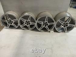 Front & Rear 5 Spoke Painted Gloss Silver wheels From 2022 C8 CORVETTE 894392