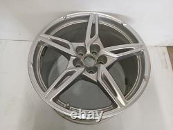 Front & Rear 5 Spoke Painted Gloss Silver wheels From 2022 C8 CORVETTE 894392