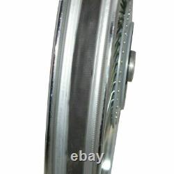 Front Rear 80 Spoke Standard Pair Steel Wheel Rims Wm2-19 For Royal Enfield