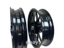 Front & Rear Black Wheel Rims For KTM Duke 390 2017-2019 OEM Replacement