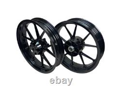 Front & Rear Black Wheel Rims For KTM Duke 390 2017-2019 OEM Replacement