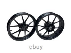 Front & Rear Black Wheel Rims For KTM Duke 390 2017-2019 OEM Replacement