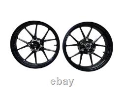 Front & Rear Black Wheel Rims For KTM Duke 390 2017-2019 OEM Replacement
