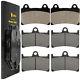 Front Rear Brake Pads For Yamaha Xv1700 Road Star 1700 Cast Spoke Wheel 2005-06
