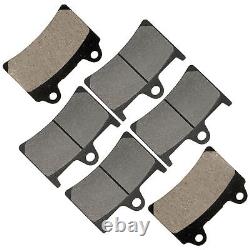 Front Rear Brake Pads for Yamaha XV1700 Road Star 1700 Cast Spoke Wheel 2005-06