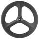 Front Rear Track Bike Wheels Depth 70/88mm Carbon Road Bike Wheelset 3 Spoke