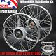 Front & Rear Wheel Rim Hub Spoke Kit With Spokes For Honda Trail Ct90 Ct200 K0-k5