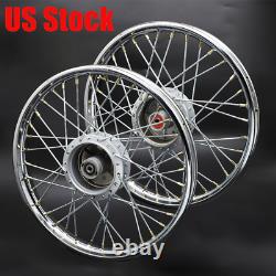 Front & Rear Wheel Rim Hub Spoke Set For Honda Trail Ct90 K0-k5 Trail Ct200