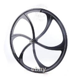 Front & Rear Wheelsets 6- Spoke Wheels Hub For 26inch Disc Brake Mountain Bike