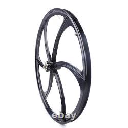 Front Rear Wheelsets 6 Spoke Wheels Hub For 26inch Disc Brake Mountain Bike USA