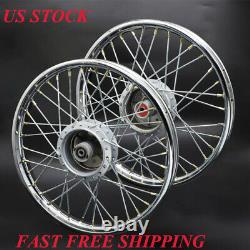 Front and Rear Wheel Rim Ring & Hub with Spokes K0-K5 For Honda Trail CT90 CT200