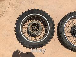 Front and Rear Wheel Tire Hub Spokes Rim HONDA CR60 cr 60 1983 1984 1985 1986 #1