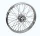 Front Or Rear 16 X 3 Chrome 40 Spoke Wheel Rim For 73-84 Harley 51705
