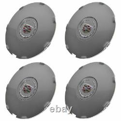 GM 7 Spoke Alloy Wheel Center Cap Kit Set of 4 for 08-09 Cadillac CTS