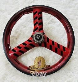 GT Bicycles ACS Stealth Front & Rear 20 3-Spoke BMX Mag Wheels (Painted)