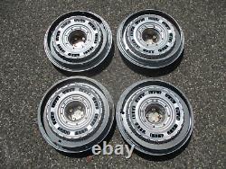 Genuine 1973 to 1978 Buick 15 inch wire spoke hubcaps wheel covers