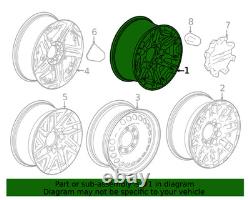 Genuine GM 16-Spoke Front and Rear Wheel 85614842