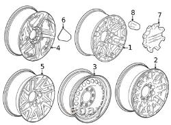 Genuine GM 16-Spoke Front and Rear Wheel 85614842