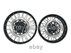 Genuine Royal Enfield Himalayan 450 FRONT & REAR BLACK TUBELESS SPOKED WHEELS