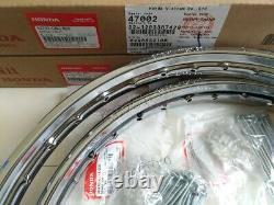 Genuine Wheel Rims & Spokes + Nipples for Honda SS50 CL50 CL70 CD50 C70 PP C110