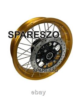 Gold Tubeless Spoked Wheels Fit For Royal Enfield Himalayan 450