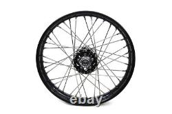 HARLEY 18 inch X 2.15 inch Replica Front or Rear Spoke Wheel fits 1936-1940 EL