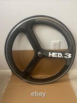 HED 10 Speed Rear Disc/Front Tri Spoke Wheelset