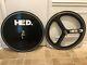 Hed Carbon Wheelset Disc Rear 10 Spd And Hed 3 Tri Spoke Front Wheel