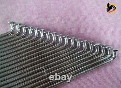 HONDA CB750 K0 1976-1979 FRONT & REAR Chrome Spoke Set 80Pcs. Nan3814