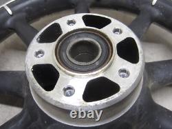 Harley'00-'07 Touring models 9 spoke front wheel, 43345-00, nice shape, #3933