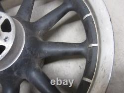 Harley'00-'07 Touring models 9 spoke front wheel, 43345-00, nice shape, #3933