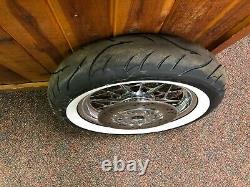 Harley 16 Inch Front and Rear Spoke Wheel Softail Heritage #9550