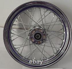 Harley 1973-1984 Big Twin Front/Rear Wheel 16 Chrome 40 spoke New Mid-USA 51642