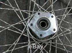 Harley 21 front wheel twisted spokes