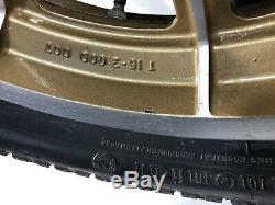 Harley 9 Spoke Mag Wheels Gold Sturgis Daytona Anniversary Sportster Dyna Fxr Hd