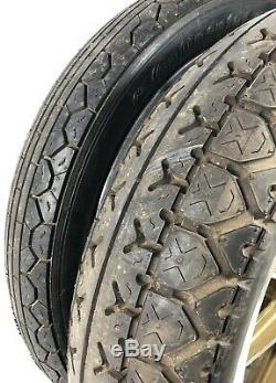 Harley 9 Spoke Mag Wheels Gold Sturgis Daytona Anniversary Sportster Dyna Fxr Hd