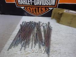 Harley Davidson Bt's Xl's Pack Of 50 Genuine Nos Plain Oem 43032-40 16 Spokes