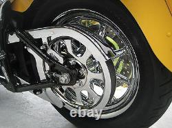 Harley Davidson HERITAGE Chrome 9 Spoke Wheels up to 17 Heritage