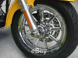 Harley Davidson Heritage ALL Black 9 Spoke Wheels Package Deal Easy Maintenance