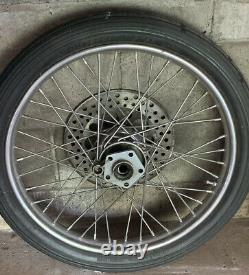 Harley Davidson Radaelli 3.00 x 21 Front Spoke Wheel Rim Mt 90 x 16 rear rim