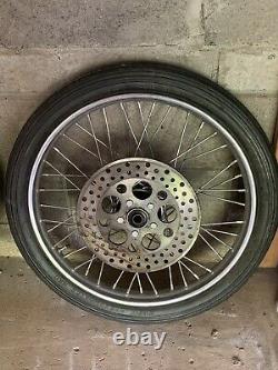 Harley Davidson Radaelli 3.00 x 21 Front Spoke Wheel Rim Mt 90 x 16 rear rim