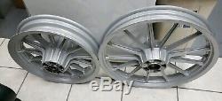 Harley Davidson Sportster Dyna 13 Spoke Front & Rear Wheels Rims