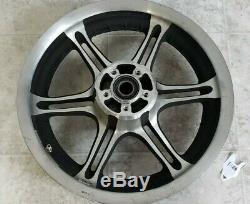 Harley Davidson Wheel Slotted 6 Spoke Front 16 x 3 Rear 16 x 3 2000-08