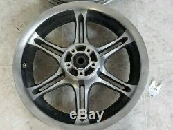 Harley Davidson Wheel Slotted 6 Spoke Front 16 x 3 Rear 16 x 3 2000-08