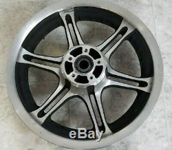 Harley Davidson Wheel Slotted 6 Spoke Front 16 x 3 Rear 16 x 3 2000-08