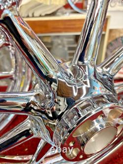 Harley-Fat-Boy Softail Heritage Wheels 9 Spokes OEM 2000 -2007 Front-Rear 16x3